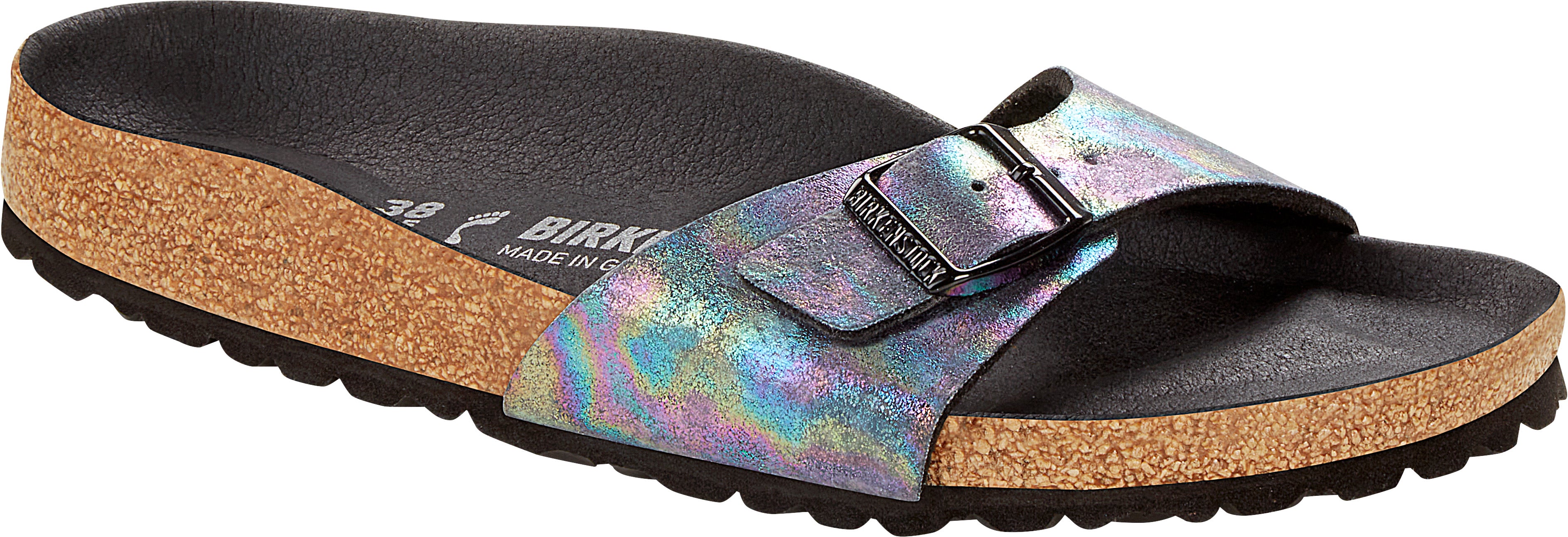 Birkenstock ombre pearl silver black online