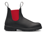 Blundstone 508 Voltan Black Leather with Red Elastic (500 Series)