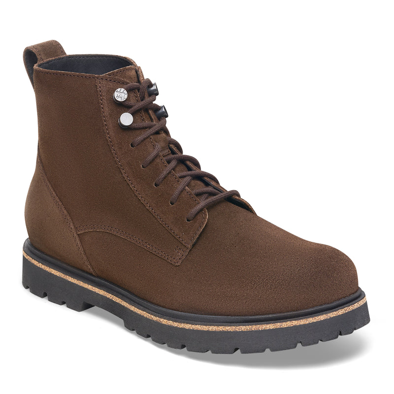 Highwood Lace Mid Men Veloursleder Mocca