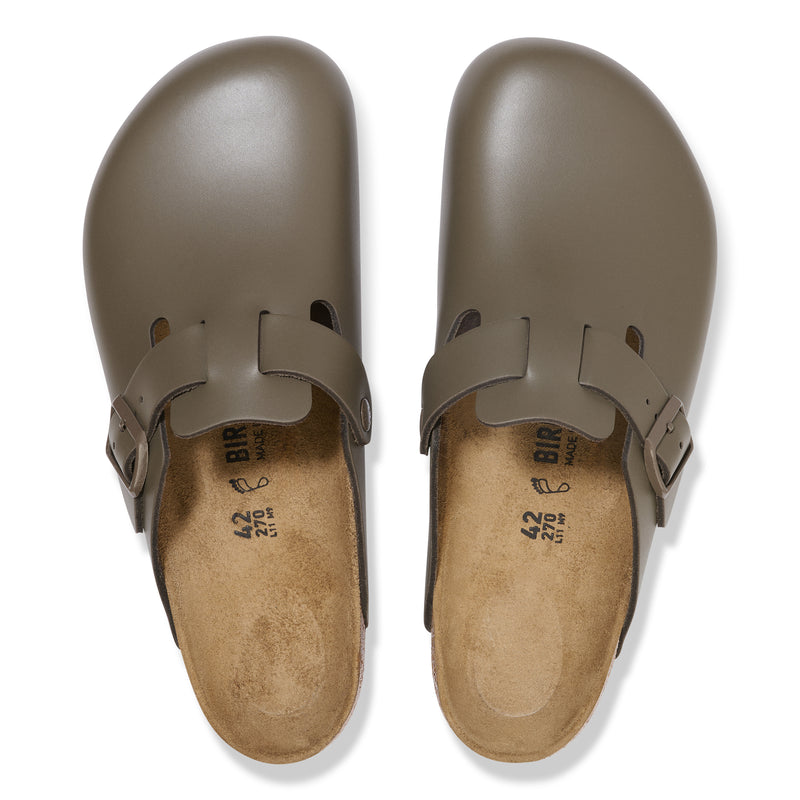 Boston Naturleder Concrete Gray