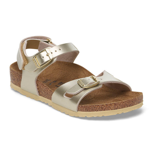 Rio  AS Kids Birko-Flor Electric Metallic Gold