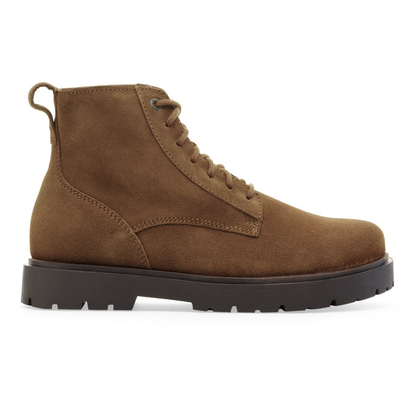 Highwood Lace Mid Damen Veloursleder Dark Tea