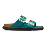 Arizona Droplet Buckle High Shine Dark Teal