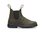 Blundstone 1615 Dark Olive Rub Suede (500 Series)