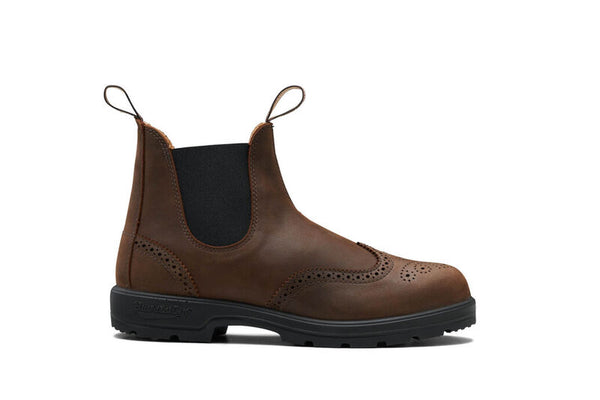 Blundstone 2444 Brogued Antique Brown Leather (Classics Series)