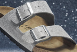 Arizona Shiny Glitter Silver Synthetik