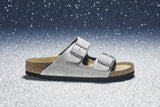 Arizona Shiny Glitter Silver Synthetik