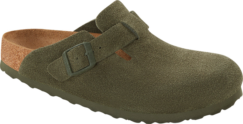 Boston Veloursleder Thyme