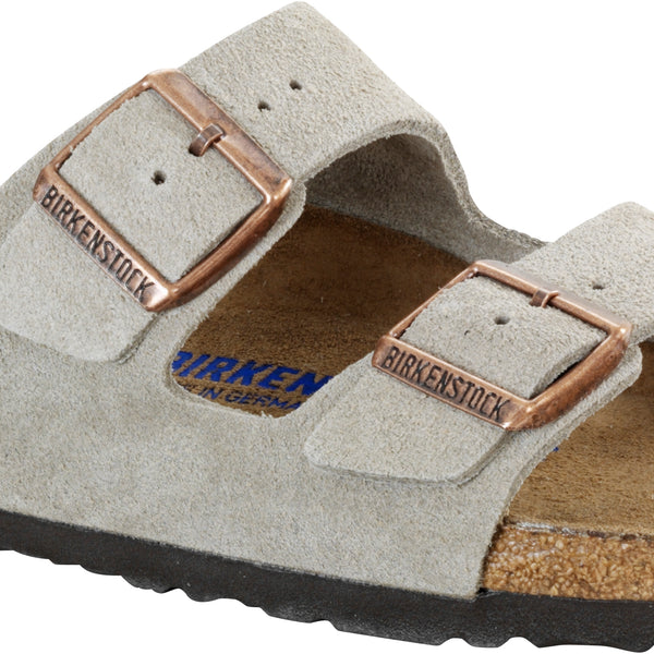 Birkenstock arizona in taupe suede online